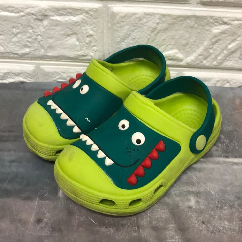 Kids Slip On Alligator rubber Shoes sandals toddler‎ small size
